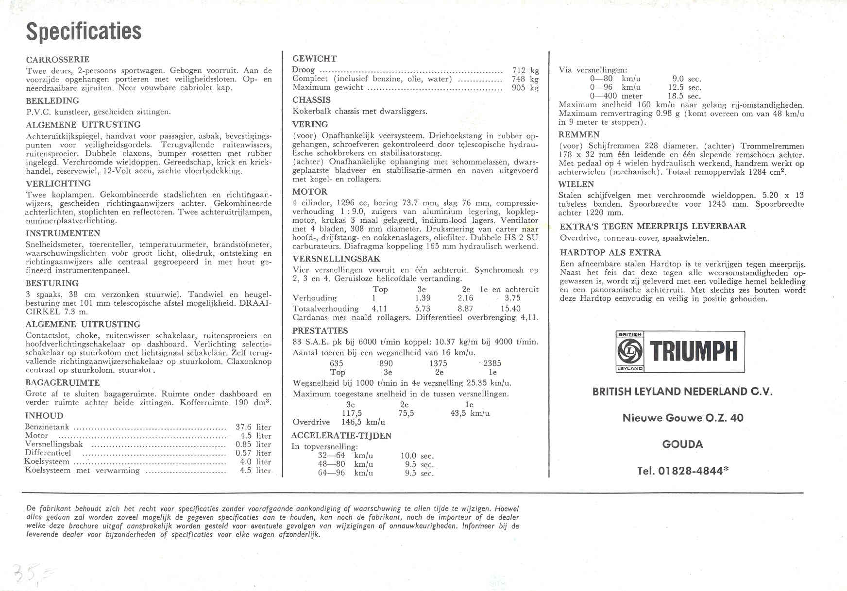 Triumph Spitfire MKIII!